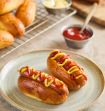 Mini Pan Brioche Hot Dog