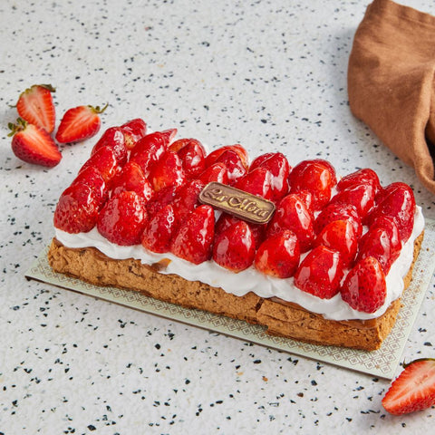 Pecan Pavlova de Fresas